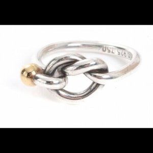 Tiffany & Co Love Knot Ring (Size 6.5)
